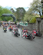 Maratonina di Villa la partenza